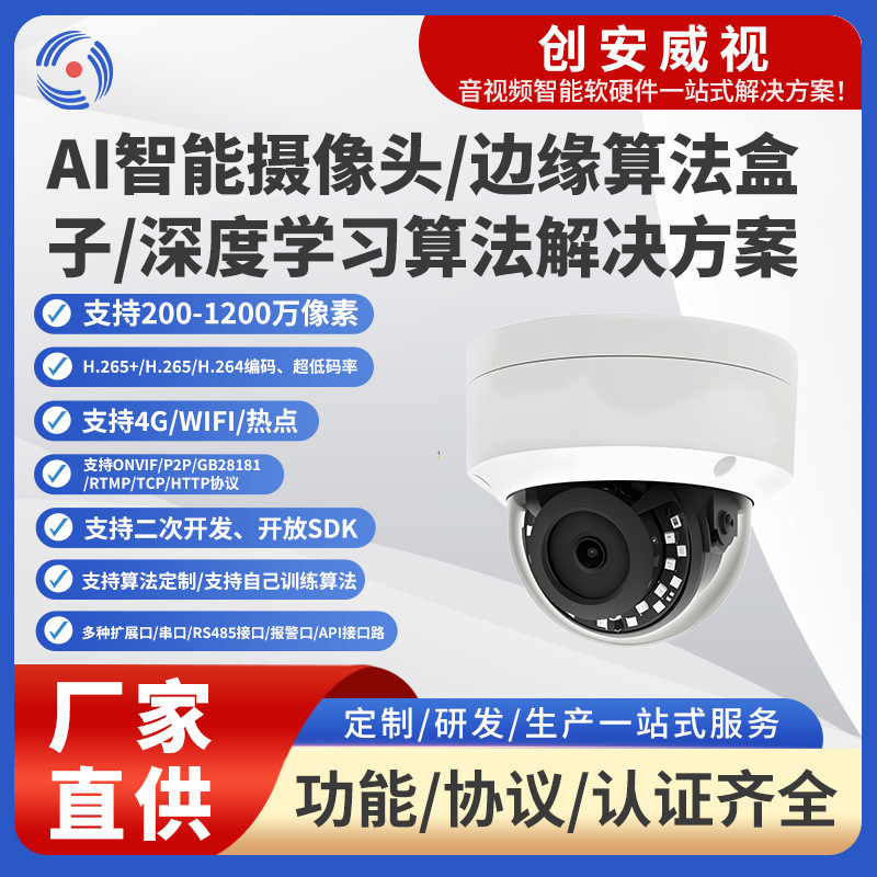 AI智能摄像头/边缘算法盒子/深度学习算法解决方案